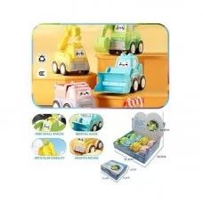 Набор машинок LG 188176 инерционные разные цвета 8 шт