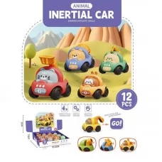 Набор машинок BabyToys TF 603 инерционные разные цвета 12 шт