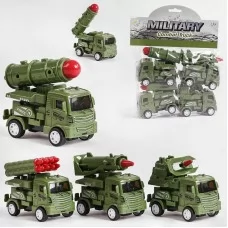 Набор военной техники BabyToys 345-34, инерционный, 4 машинки