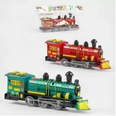 Инерционный поезд BabyToys 538 разные цвета