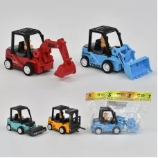 Машинка спецтехники BabyToys SD 905-2 инерционная 4 вида