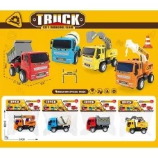 Іграшкова будівельна техніка BabyToys 6607 інерційна 4 види