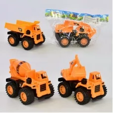 Будівельна техніка BabyToys 6901 інерційна 3 види