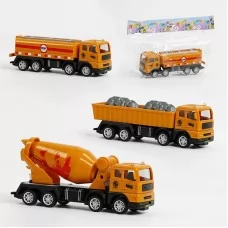 Будівельна техніка BabyToys 706-3 інерційна 3 види