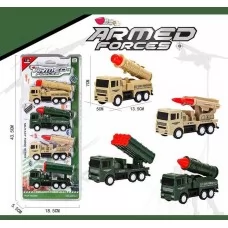 Военная техника BabyToys 878-4 инерционная 4 машинки Военная техника BabyToys 878-4 инерционная 4 машинки