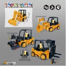 Строительная машина BabyToys 129190 инерционная 4 вида