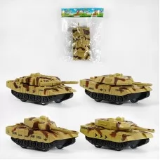 Детский инерционный танк BabyToys 531-5 с подвижными элементами Детский инерционный танк BabyToys 531-5 с подвижными элементами
