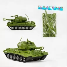 Инерционный танк BabyToys H 666-1 с подвижной башней Инерционный танк BabyToys H 666-1 с подвижной башней