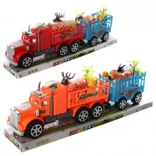 Инерционный трейлер BabyToys 906-270 с животными, 42 см
