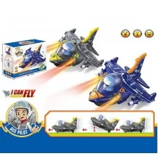Детский самолет BabyToys 286-28 пластиковый 2 цвета