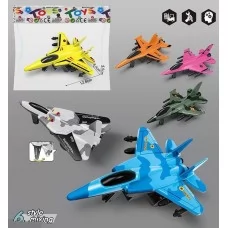 Инерционный самолет 706-8 BabyToys, 6 цветов Инерционный самолет 706-8 BabyToys, 6 цветов