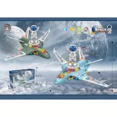 Самолет BabyToys 8832 со звуком и подсветкой, 2 цвета Самолет BabyToys 8832 со звуком и подсветкой, 2 цвета