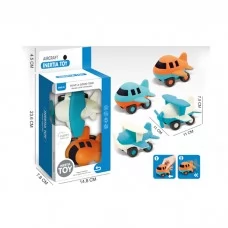 Самолет BabyToys 6814 инерционный набор 2 шт Самолет BabyToys 6814 инерционный набор 2 шт