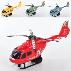 Дитячий вертоліт інерційний BabyToys DY536B-5-7, 31,5 см Дитячий вертоліт інерційний BabyToys DY536B-5-7, 31,5 см