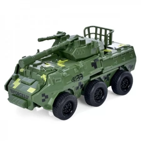Танк 778-2-5 трансформер,инерция,вращ,башня, 2вида(2 цвета) в кор-ке