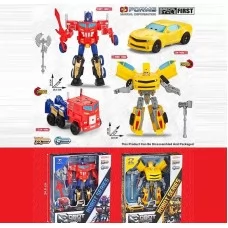 Трансформер BabyToys 8816-22 с оружием, 25 см