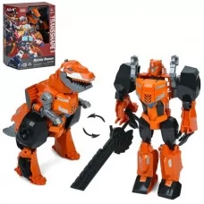 Трансформер робот динозавр BabyToys HD134 19см металл