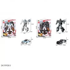 Трансформер машина BabyToys D622 полиция пластмассовый от 3 лет