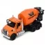 Бетономішалка KT11001W інерція, метал, 14,5см, 1:66, відчиняються двері, гумові колеса, рухлива деталь, 4 кольори, в коробці, 16-9-7,5см