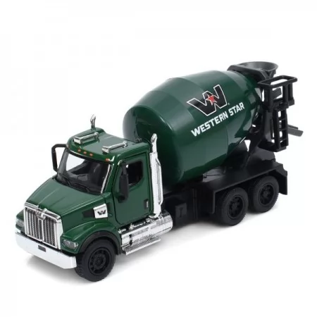 Бетономішалка KT11001W інерція, метал, 14,5см, 1:66, відчиняються двері, гумові колеса, рухлива деталь, 4 кольори, в коробці, 16-9-7,5см