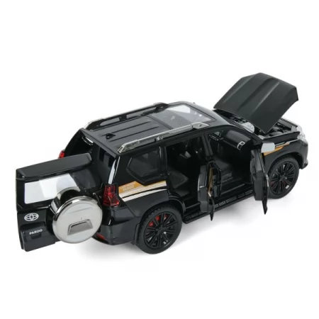 Джип AP-1994 АвтоСвіт,1:22,метал,інерц, 21см, звук,світло,відчиняються двері/багажник/капот, гумові колеса, 2 кольори,бат(табл),в кор-ці
