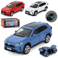 Джип AP-2008 АвтоСвіт, 1:24, метал, інерц, 20см, звук,світло,відчиняються двері/капот/багажник,гумові колеса,3кольори, бат(табл), в кор-ці