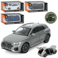 Джип AP-2014 АвтоСвіт, 1:24, метал, інерц, 20,5см, звук, світло, відчиняються двері/капот/багажник, гумові колеса, 4 кольори, бат(табл), в кор-ці
