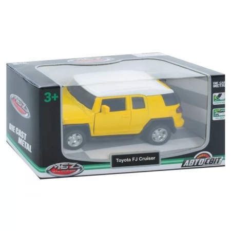 Джип AS-3029 АвтоСвіт, 1:43, Toyota FJ Cruiser, метал, інерц, 11см, відчиняються двері, гумові колеса, 2 кольори, в кор-ці Джип AS-3029 АвтоСвіт, 1:43, Toyota FJ Cruiser, метал, інерц, 11см, відчиняються двері, гумові колеса, 2 кольори, в кор-ці