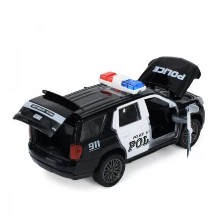 Джип AS-3210 АвтоСвіт, 1:32-36, метал, інерція, 12см, поліція, відчиняються двері/багажник/капот, гумові колеса, 3кольори, в коробці, 15,5-7-8см
