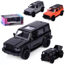 Джип AS-3227 АвтоСвіт, 1:32-36, метал, інерція, 12см, відчиняються двері/капот/багажник, гумові колеса, 3 кольори, в коробці, 15,5-7-8см