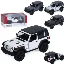 Джип KT5412WK метал, інерція, 1:34, 12,5см, відчиняються двері, гумові колеса, 3кольори, в кор-ці, 16-7-7,5см