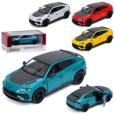 Джип KT5447W інерція, метал, 12,5см, 1:40, відчиняються двері, гумові колеса, 4 кольори, в коробці, 16-7-7,5см