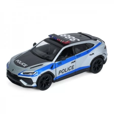 Джип KT5447WPR метал, інерція, 1:40, 12,5см, відчиняються двері, гумові колеса, 2 види (1 вид поліція), в кор-ці, 16-7-7,5см