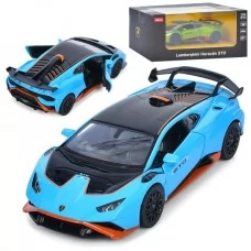 Металлическая машинка Lamborghini инерционная 1:32 с открывающимися дверями