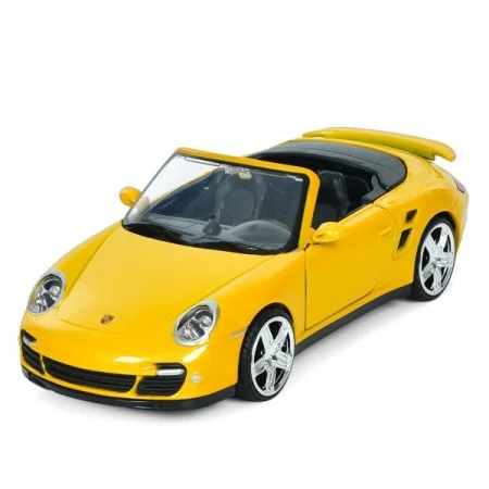 Машина AP-1932 АвтоСвіт, 1:24, Porsche 911 Turbo Cabriolet, метал, 18см, відкриваються двері, гумові колеса, в кор-ці Машина AP-1932 АвтоСвіт, 1:24, Porsche 911 Turbo Cabriolet, метал, 18см, відкриваються двері, гумові колеса, в кор-ці