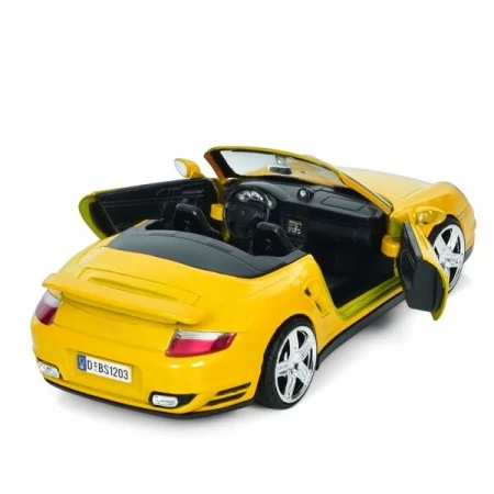 Машина AP-1932 АвтоСвіт, 1:24, Porsche 911 Turbo Cabriolet, метал, 18см, відкриваються двері, гумові колеса, в кор-ці Машина AP-1932 АвтоСвіт, 1:24, Porsche 911 Turbo Cabriolet, метал, 18см, відкриваються двері, гумові колеса, в кор-ці