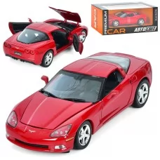 Металева машинка Corvette C6 АвтоСвіт інерційна