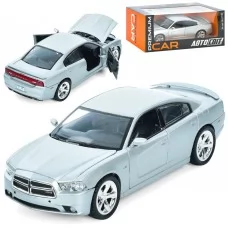 Машина AP-1944 АвтоСвіт, 1:24 2011 Dodge Charger R/T, метал, 21см, відкриваються двері та капот, гумові колеса