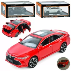 Машина AP-2072 АвтоСвіт,1:24, метал, інерц, 20см, відчиняються двері/капот/багажник, гумові колеса, звук, світло, 3 кольори, бат(табл), в кор-ці