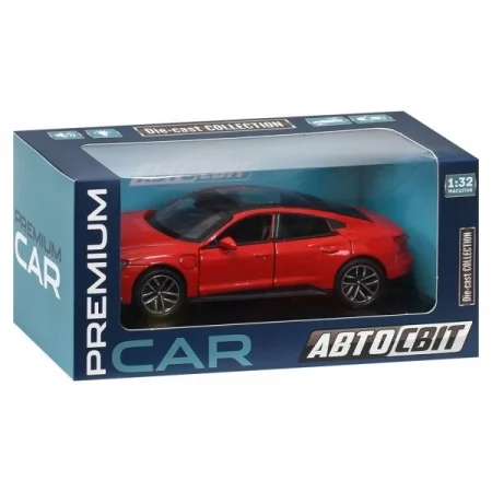 Машина AP-2109 АвтоСвіт, 1:32, метал, інерція, 15см, звук, світло, відчиняються двері/багажник/капот, гумові колеса, підставка, 4 кольори, на бат(табл), в коробці,18-9-9см