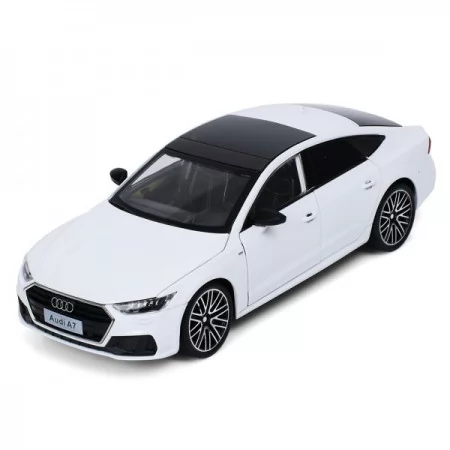 Машина AP-2123 АвтоСвіт, 1:24, метал, інерція, 21см, звук, світло, відчиняються двері/багажник, гумові колеса, 3кольори, бат(табл), в коробці, 25,5-11-12,5см