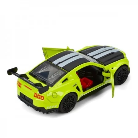 Машина AS-2977 АвтоСвіт, 1:36, металл, инерция, 12см, открываются двери, резиновые колеса, 2види по 2 цвета, в коробке, 15,5-7-7см