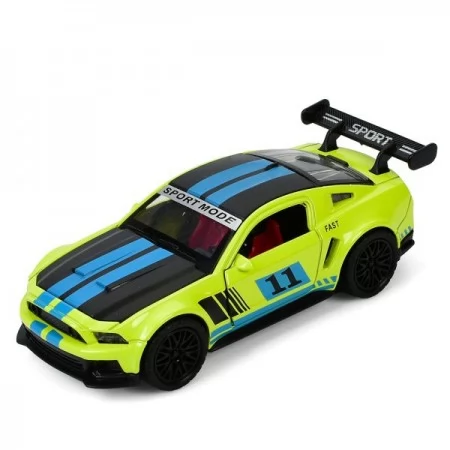 Машина AS-2977 АвтоСвіт, 1:36, металл, инерция, 12см, открываются двери, резиновые колеса, 2види по 2 цвета, в коробке, 15,5-7-7см