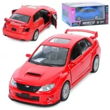 Инерционная машинка Subaru WRX STI металл с открывающимися дверями