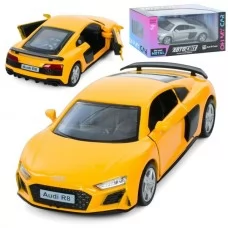 Машина AS-3113 АвтоСвіт, Audi R8 2019, метал, інерц, 12см, відчиняются двері, гумові колеса, 2 кольори, в кор-ці