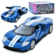 Инерционная машинка АвтоСвіт Ford GT металл 12см Инерционная машинка АвтоСвіт Ford GT металл 12см