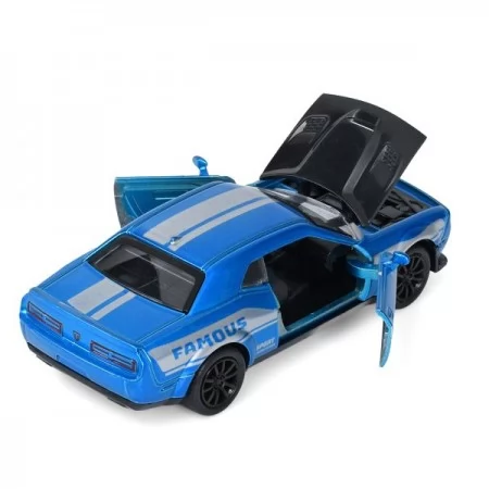 Машина AS-3213 АвтоСвіт, 1:32-36, метал, інерція, 12см, відчиняються двері/капот, гумові колеса, 3кольори, в коробці, 15,5-7-8см