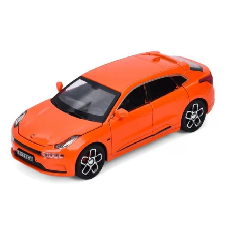 Машина DY668-69 інерція, метал, 1:28, 16,5см, відчиняються двері/багажник/капот, звук, світло, гумові колеса, 4 кольори, на бат(табл), в кор-ці, 22,5-10,5-10,5см