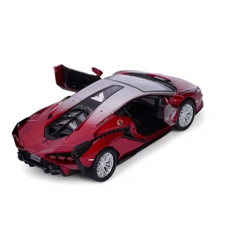 Машина KT5431WF інерція, метал, 1:40, 12,5см, відчиняються двері, гумові колеса, 4 кольори, в коробці, 16-7-7,5см