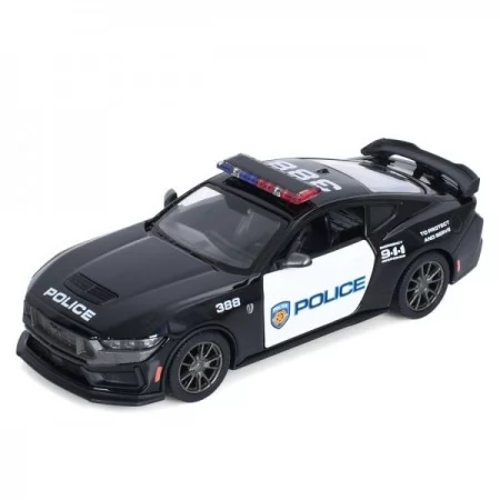 Машина KT5455WP метал, інерція, 1:38, 12см, поліція, відчиняються двері, гумові колеса, в кор-ці, 16-7-7,5см
